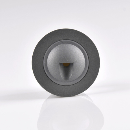 LED zahradní světlo pro zapuštěnou montáž na schodiště 3W 20lm IP44 4000K GRAFIT Q2 GOLDLUX (Polux)