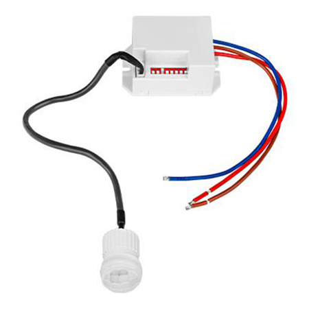 LED PIR pohybový a soumrakový senzor s MINI kabelem