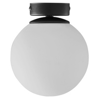 CELESTE Stropní svítidlo pro povrchovou montáž Skleněné stínidlo Černá a bílá Moderní E27 6216 TK Lighting