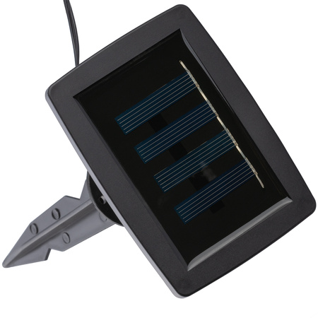 Solární zahrada Girland 20x LED světelný řetěz Dekorativní koule 5,8 m Studená