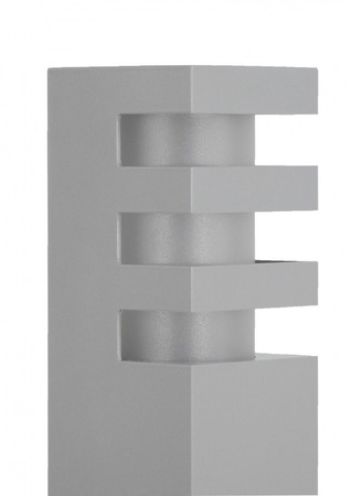 Venkovní stojací zahradní lampa RADO 2 AL E27 50cm Su-Ma