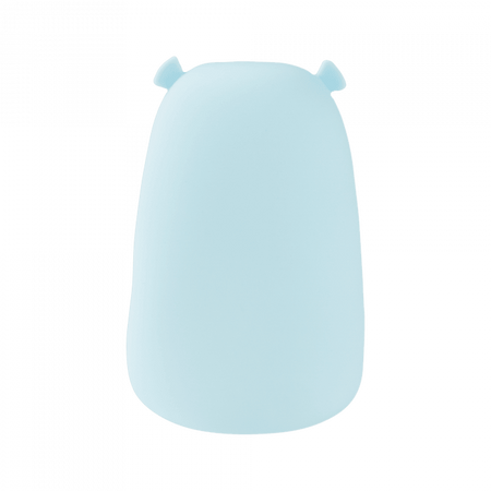 Dětské noční LED světlo 0,4W 3000K teplá bílá + RGB USB dobíjecí 1200mAh modré + dálkové ovládání VELKÝ MÉĎA MÁRIE