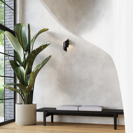 Nástěnné svítidlo TALASSA G9 Black Modern SOLLUX