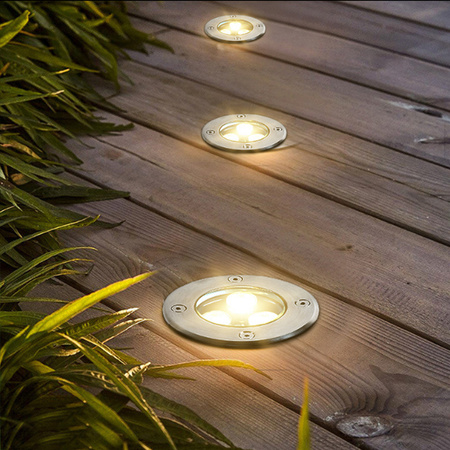 Kulaté zahradní svítidlo LED GU10 IP66 IK09