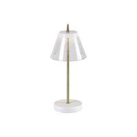 Stolní lampa na noční stolek 6W 480lm 4000K bílá Moderní Aviana 5030 Rabalux