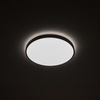 Plafond Stropní svítidlo LED 22W 1600lm 3000K Teplá černá Vodotěsné IP44 AGNES ROUND LED PRO 10971 Nowodvorski