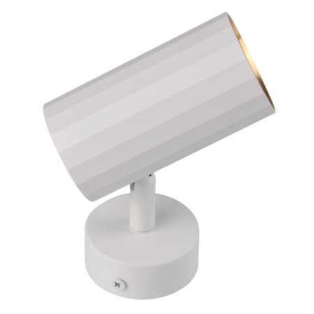 Nástěnné a stropní bodové svítidlo GU10 White Gold NICEA Sanico Goldlux