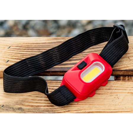 Bateriový červený světlomet COB IP44 150lm VA0118 Vayox