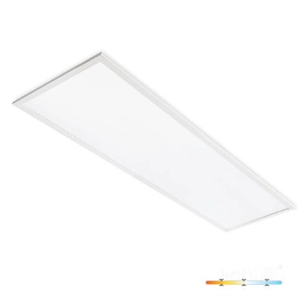 Povrchový panel LED 40W 5200lm 120° CCT bílý 30x120cm Capri Pro Kobi
