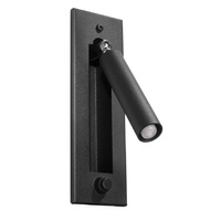 Nástěnné svítidlo Nástěnné svítidlo ENIF G9 Reflektor Moving Modern Black SOLLUX