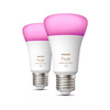 2PAK LED žárovka E27 A60 6,5W CCT RGB PHILIPS HUE White & COLOR Ambiance Bluetooth Zigbee