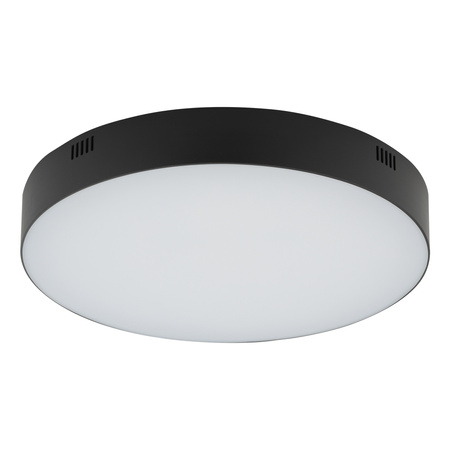 Plafond Stropní svítidlo LED Svítidlo pro povrchovou montáž 50W 4500lm 4000K Neutral Black LID ROUND 10418 Nowodvorski