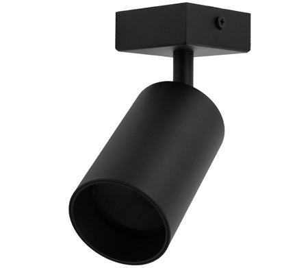 Stropní svítidlo QUALIS SPOT. reflektor. halogenová objímka GU10. černá