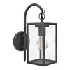 Zahradní nástěnné svítidlo Down Elevation Lamp Malmo E27 IP44 Grafit - GOLDLUX (Polux)