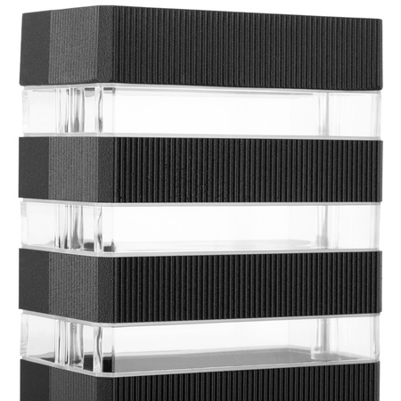 Venkovní stojací zahradní lampa POST 60cm GU10 230V