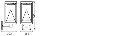 Chytrá solární zahradní nástěnná lampa 6W 400lm RGB+W SMART+ BLUETOOTH LEDVANCE