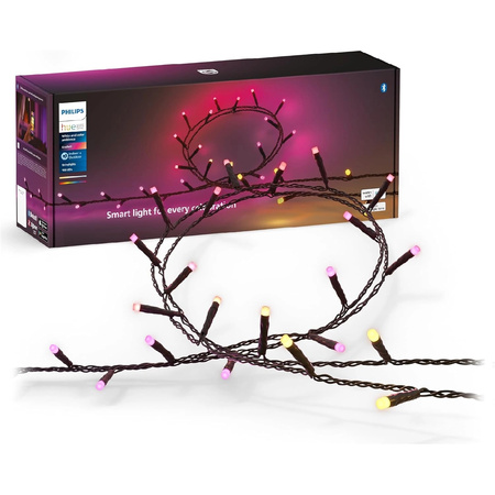 Světelný řetěz 500 LED girlanda Festavia osvětlení vánočního stromu 40m CCT RGB PHILIPS HUE Bluetooth