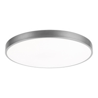 Plafond LED stropní svítidlo Povrchová montáž 36W 2600lm 4000K Stříbrná Moderní Tesia Rabalux