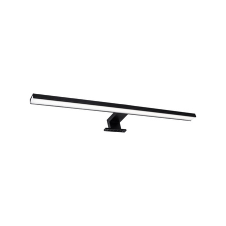 LED nástěnné svítidlo do koupelny 12W 1350lm 4000K Neutrální 120° Černá IP44 SAMOS Sanico Goldlux