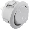 Přepínač kolébkový ON/OFF, Šedý LUMILED
