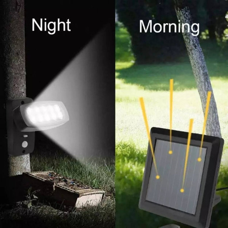 Solární Reflektor 2W LED s pohybovým senzorem VOLTENO