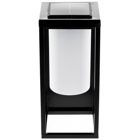 LED venkovní solární lampa zahradní stojící 3000K IP44 28.5cm soumrakový senzor