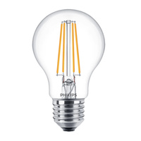 LED žárovka E27 A60 7W = 60W 806lm 2700K Teplá bílá vlákno PHILIPS