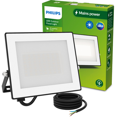 Reflektor LED 30W 3200lm 5000K IP65 Black Lois Philips