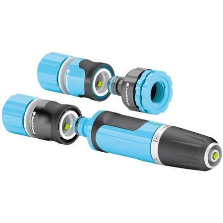 Zahradní hadicový naviják s koncovkami 3/8" 10 m + sada zavlažovačů ERGO XS CELLFAST