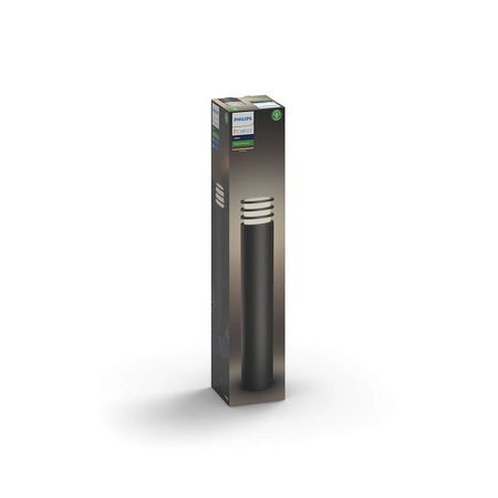 Philips HUE LUCCA Venkovní lucerna E27 9.5W 17403/93/P0 77cm