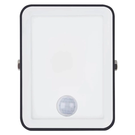 Reflektor LED 10W 4000K 900lm IP65 černý s LEDVANCE ESSENTIAL SENSOR Motion Sensor