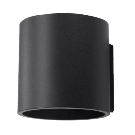 Nástěnné svítidlo Nástěnné svítidlo ORBIS 1 G9 Tube top/bottom Minimalist Black SOLLUX