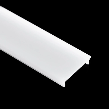 Krytka pro nástěnný nábytkový profil KM48, Mléčná 1m LUMILED