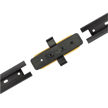 Přímý Spojka pro Jednofázové Kolejnicové Profilové Systémy Kolejnicové Svítidla Černá LUMILED