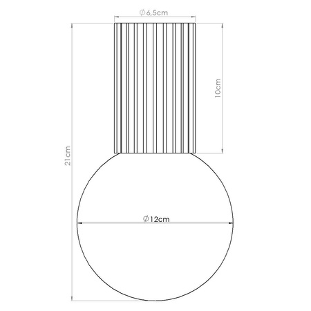 Koupelnové stropní svítidlo G9 Round Red Moderní matné IP44 Halo Sollux