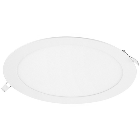 LED stropní vestavné svítidlo kulaté bílé 18W 1440lm 6500K