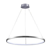 Závěsná LED lampa 20W 2600lm 4000K neutrální 120° stříbrná LEA Sanico Goldlux