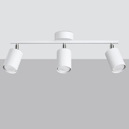 Stropní svítidlo LEMMI 3 3xGU10 White Minimalist SOLLUX