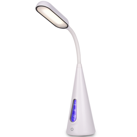 Multi Y3035 školní stolní lampa Teplá bílá 7W GOLDLUX (Polux) stolní lampa + kalendářní hodiny