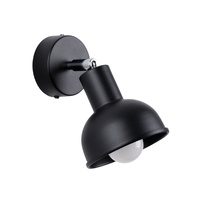 Nástěnné svítidlo ELBA E27 Reflector Movable Black Loft SOLLUX