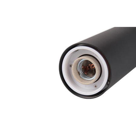 LED venkovní sloupková lampa DENVER E27 IP44 50cm kulaté