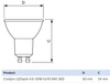 LED žárovka GU10 4,6W = 50W 390lm 4000K Neutrální 36° PHILIPS