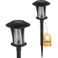 LED solární zahradní lampa BOLTON Plug-in 4000K 1,6W IP44 43cm Soumrakový senzor