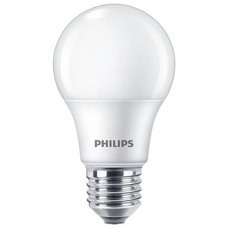 3x LED žárovka E27 A60 8W = 60W 806lm 2700K teplá bílá Milk PHILIPS