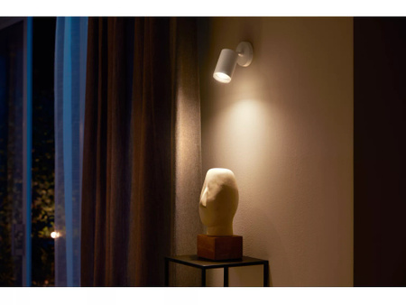 Bílá a barevná ambientní lampa Philips HUE Fugato 1x4,2W Bluetooth Zigbee