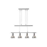 Stropní závěsné svítidlo 4 x E14 Chrome Modern Holly Rabalux