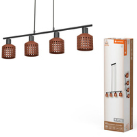 Dekorativní stropní svítidlo E27 Brown Clay Decor Ledvance