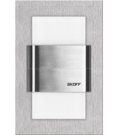 Zahradní lampa nástěnná nástěnná lampa DUO TANGO LED IP66 1.6W modrá Inox SKOFF