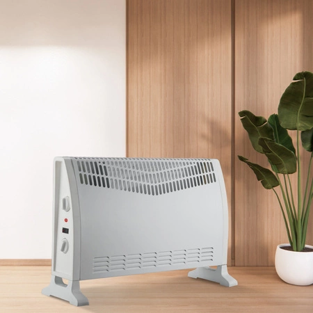 Konvektorový ohřívač 2000W Turbo s nastavitelným termostatem bílý Sanico Goldlux