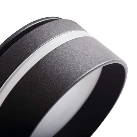 LED GU5.3 GU10 Round Black Gold Govik Kanlux Stropní halogenové bodové svítidlo pro zápustnou montáž